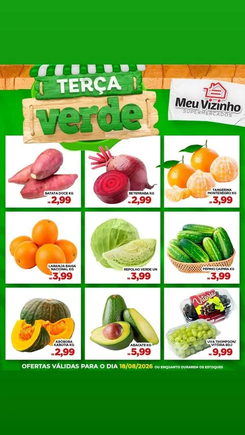 Encarte Supermercados Meu Vizinho