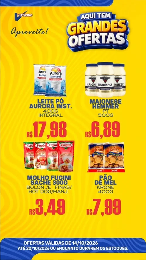 Encarte Supermercado Vitorino