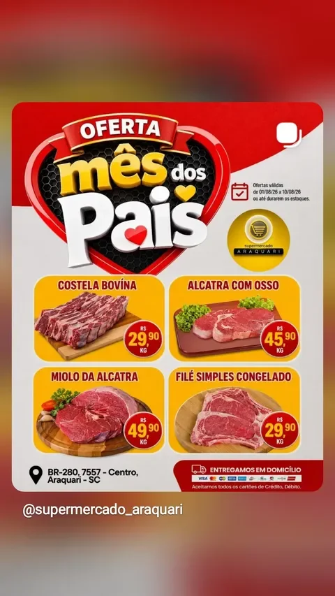 Encarte Supermercado Araquari