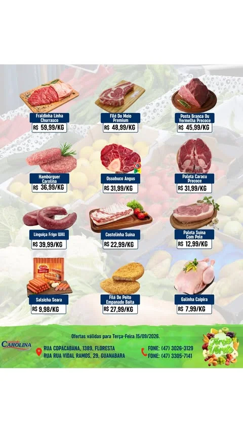 Encarte Supermercado Carolina