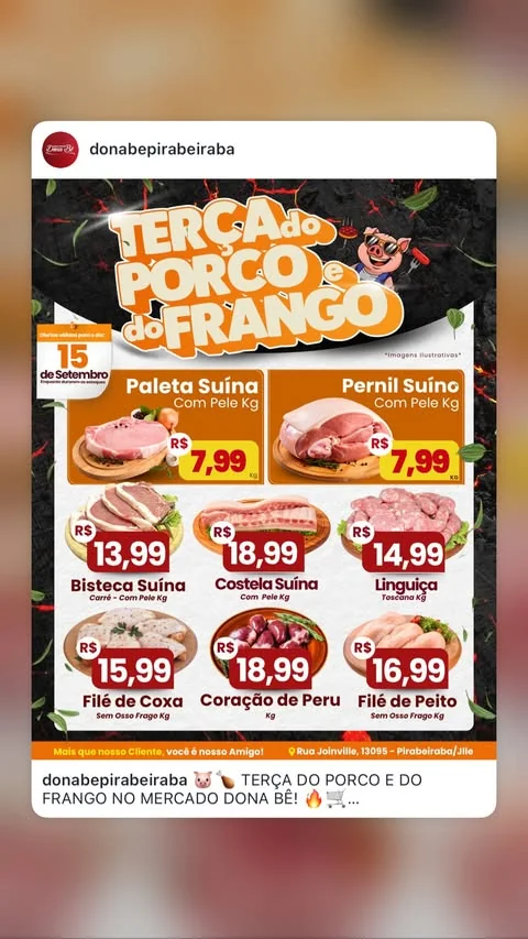 Encarte Supermercado Dona Bê