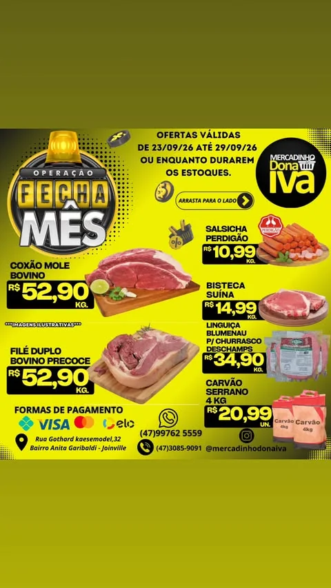 Encarte Mercadinho Dona Iva