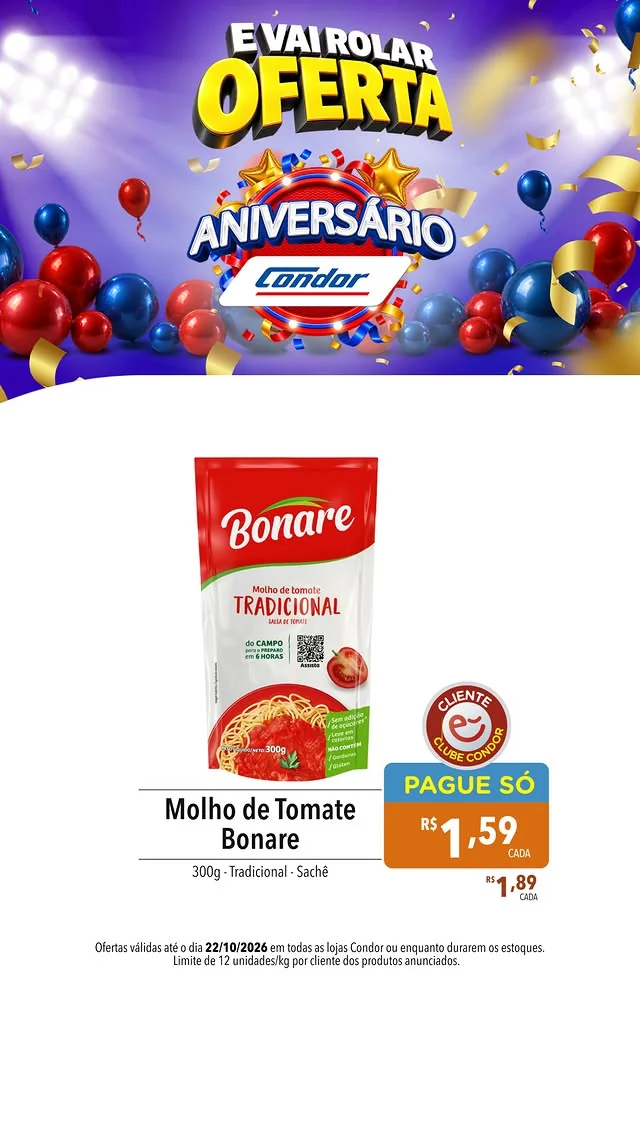 Encarte Rede Condor