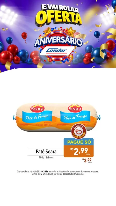 Encarte Rede Condor
