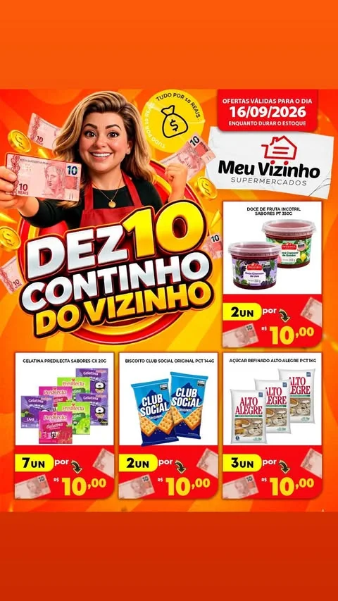 Encarte Supermercados Meu Vizinho