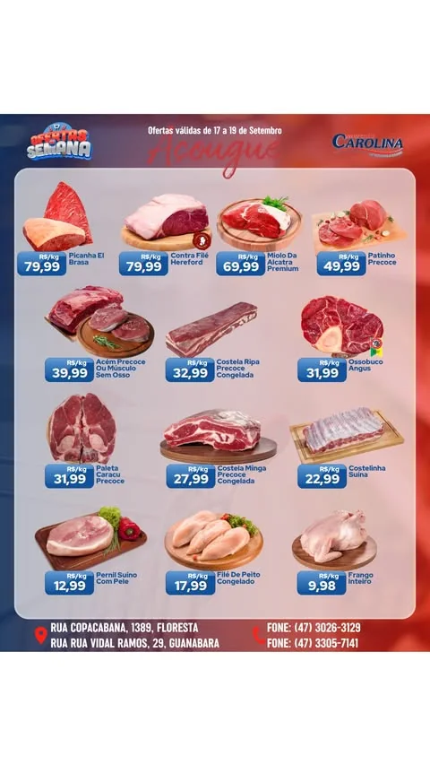 Encarte Supermercado Carolina