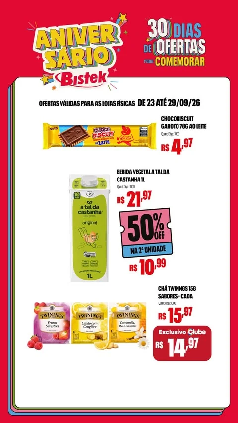 Encarte Bistek Supermercados