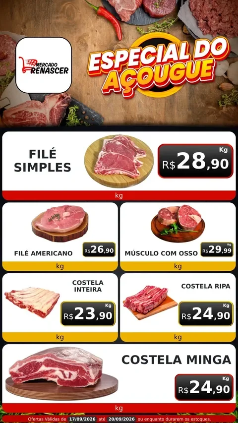 Encarte Mercado Renascer