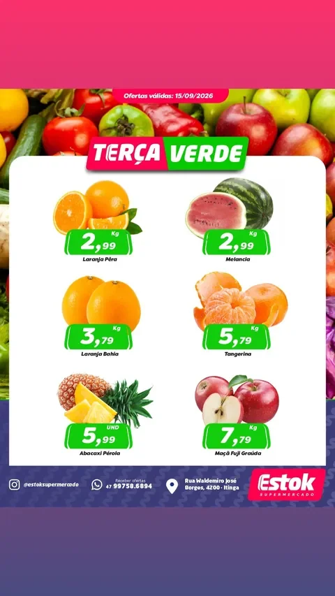 Encarte Estok Supermercado