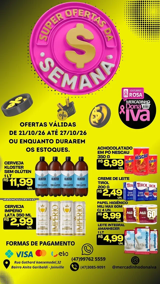 Encarte Mercadinho Dona Iva