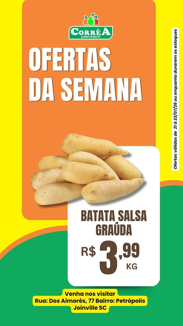 Encarte Hortifruti correa