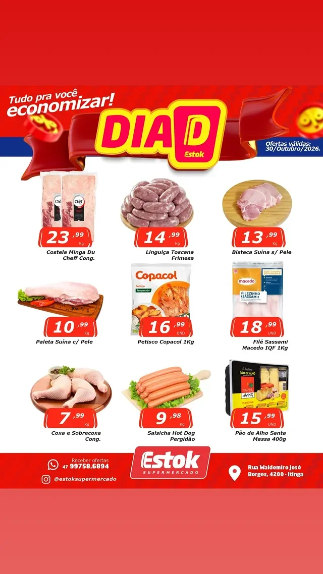 Encarte Estok Supermercado
