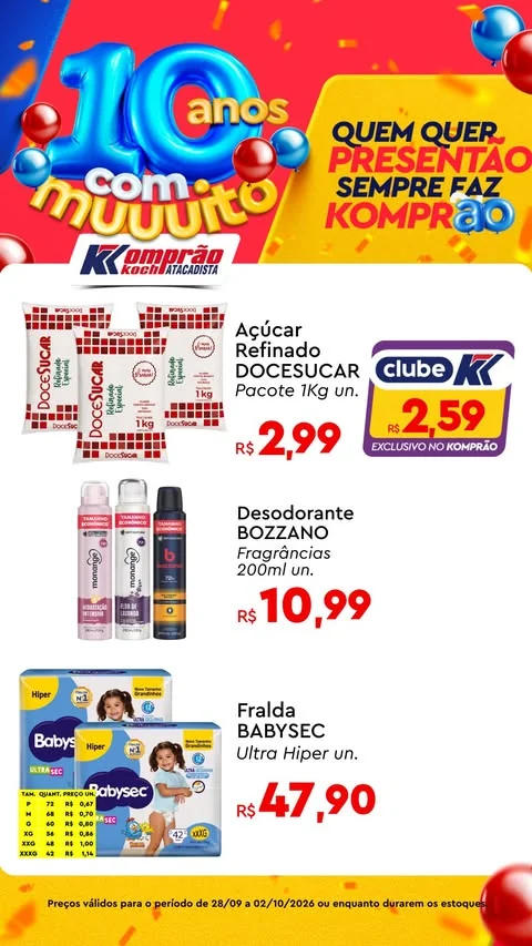 Encarte Komprão Koch Atacadista
