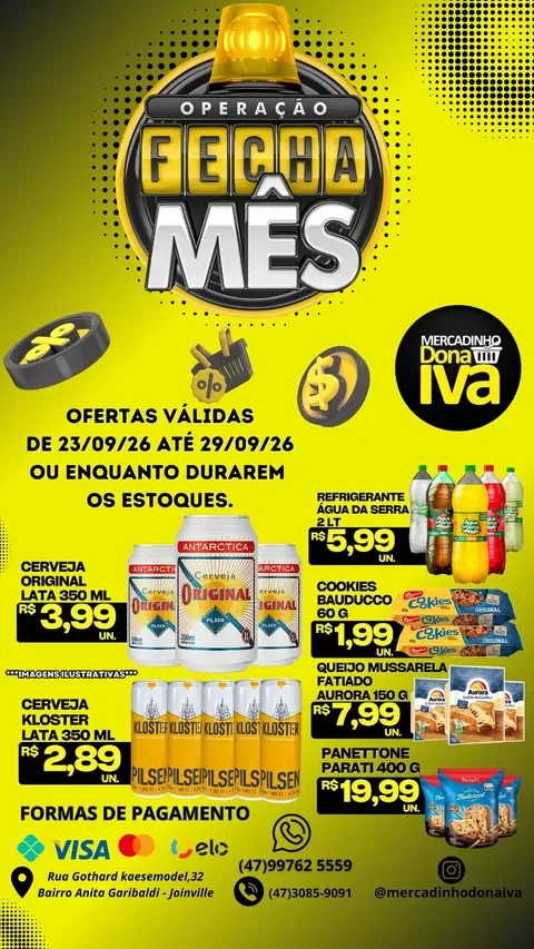 Encarte Mercadinho Dona Iva