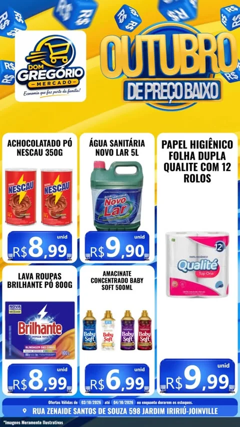 Encarte Mercado Dom Gregório