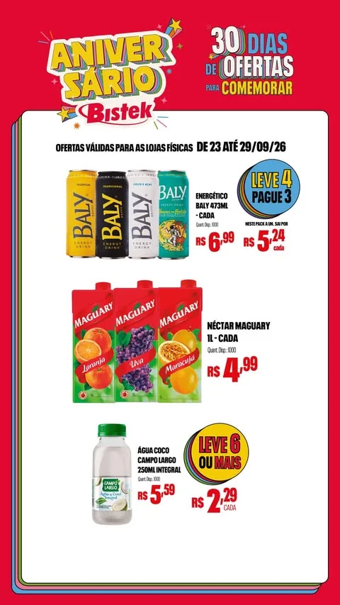 Encarte Bistek Supermercados