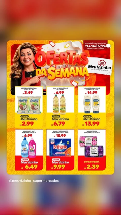 Encarte Supermercados Meu Vizinho