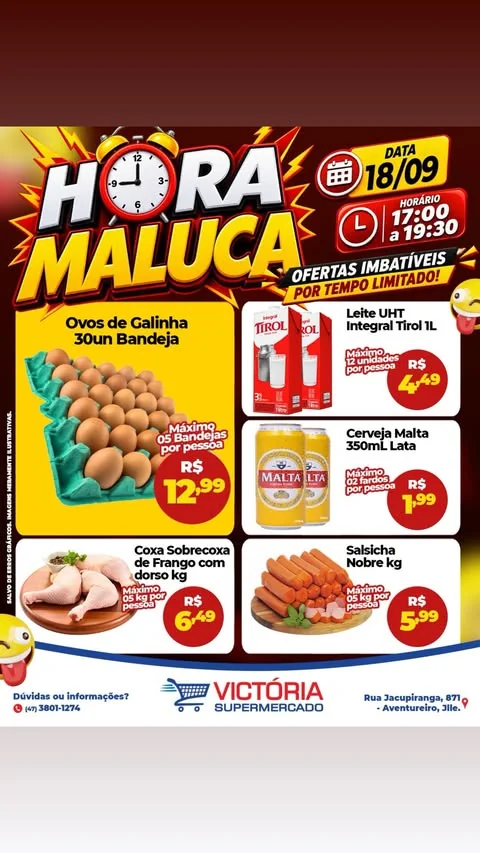 Encarte Supermercado Victória