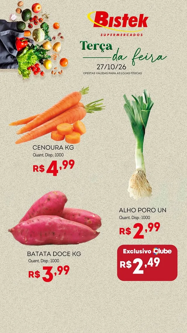 Encarte Bistek Supermercados