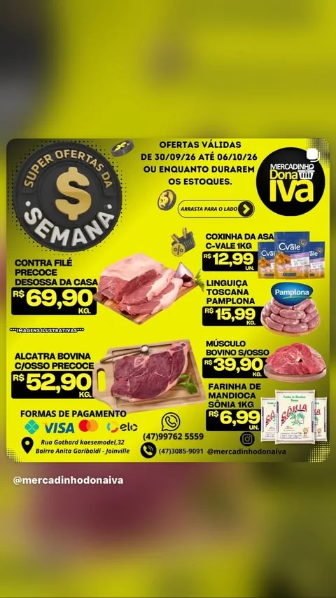 Encarte Mercadinho Dona Iva