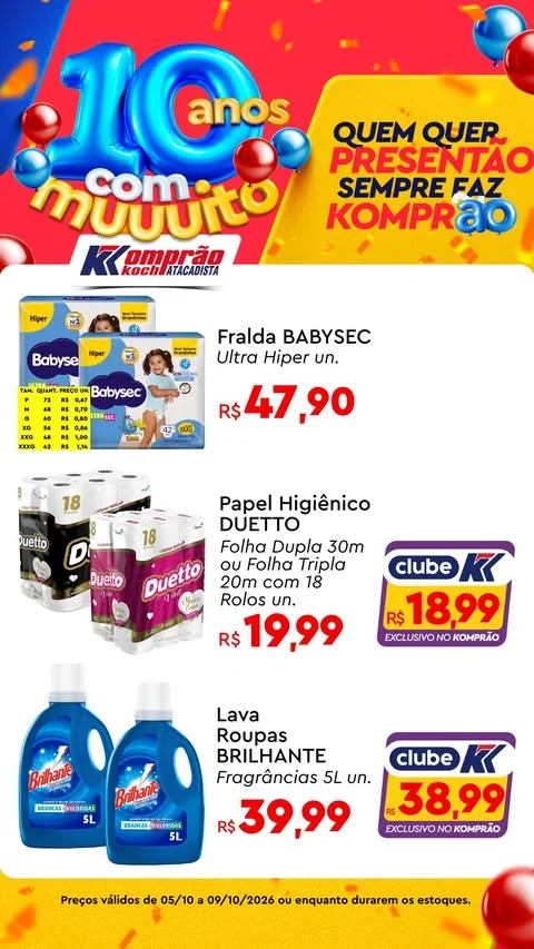 Encarte Komprão Koch Atacadista