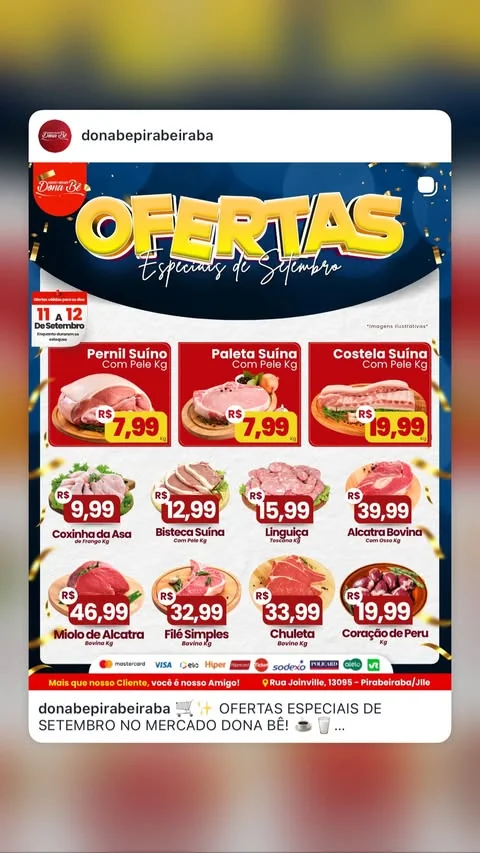 Encarte Supermercado Dona Bê