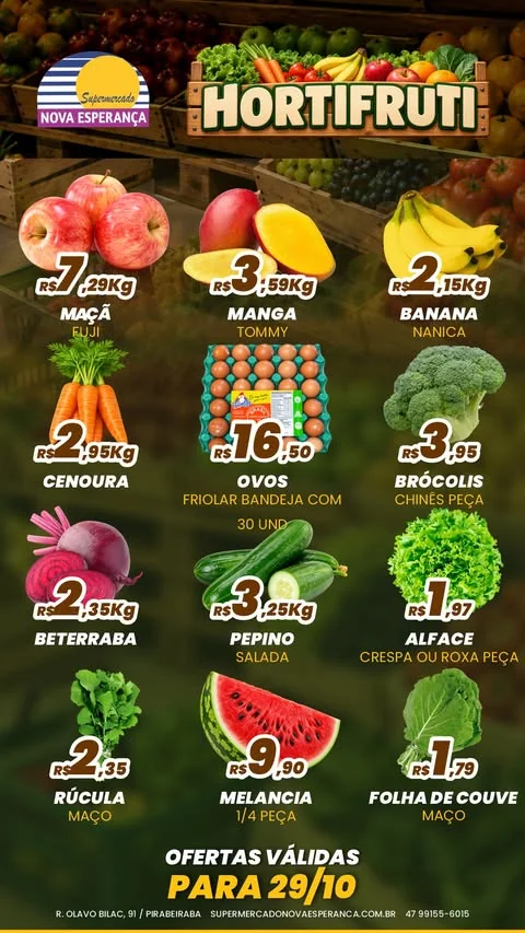 Encarte Supermercado Nova Esperanca