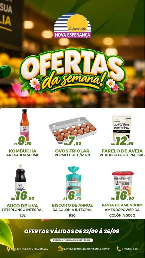 Encarte Supermercado Nova Esperanca