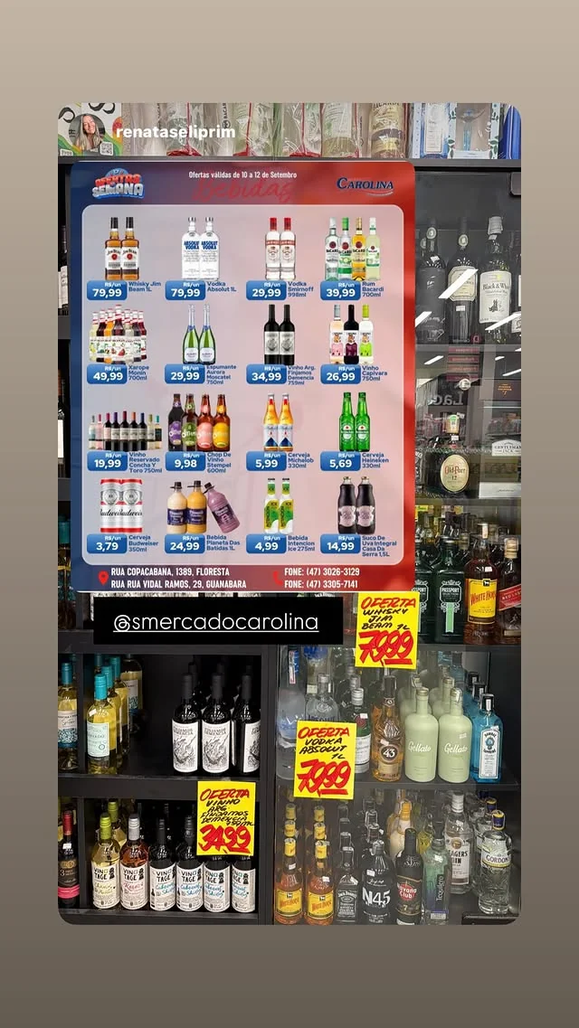Encarte Supermercado Carolina