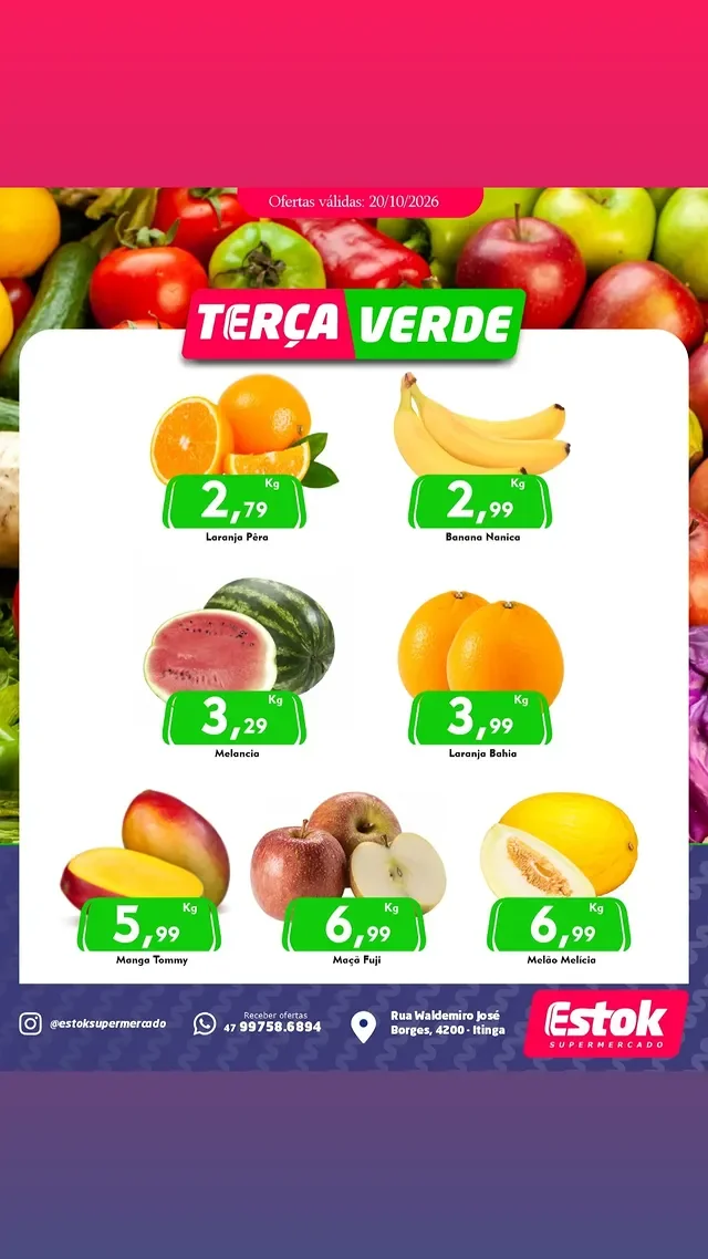 Encarte Estok Supermercado