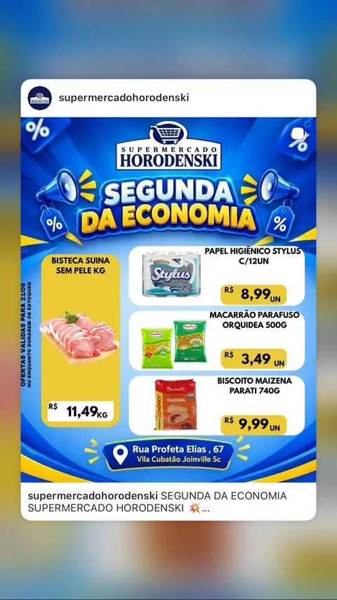 Encarte Supermercado Horodenski