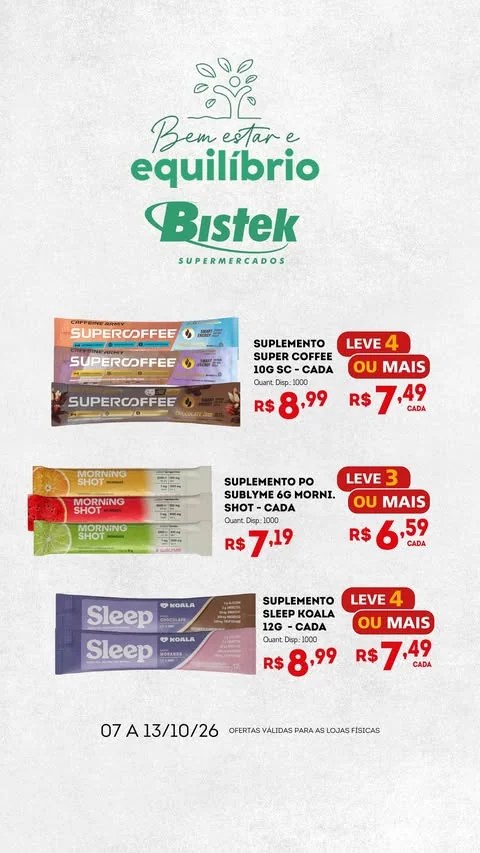 Encarte Bistek Supermercados
