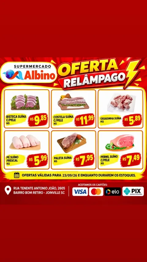 Encarte Supermercado Albino