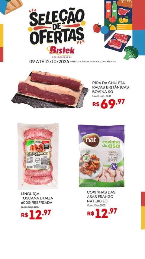 Encarte Bistek Supermercados