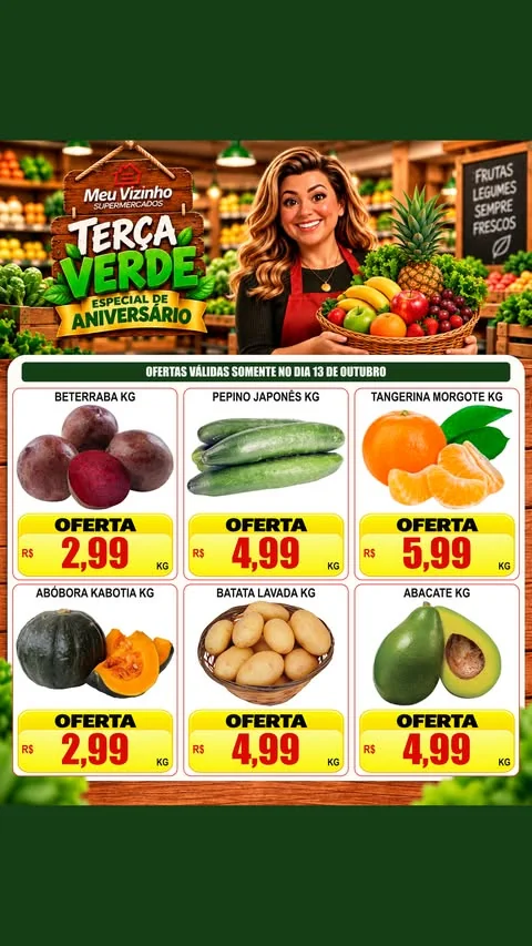 Encarte Supermercados Meu Vizinho