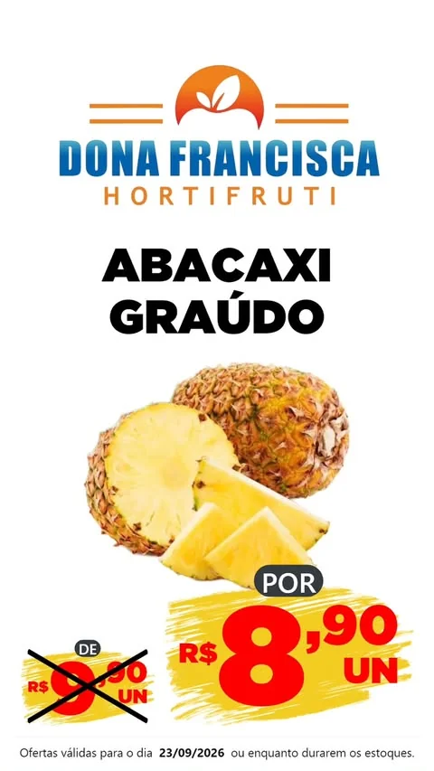 Encarte Hortifruti Dona Francisca