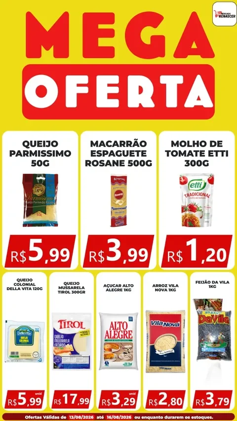 Encarte Mercado Renascer