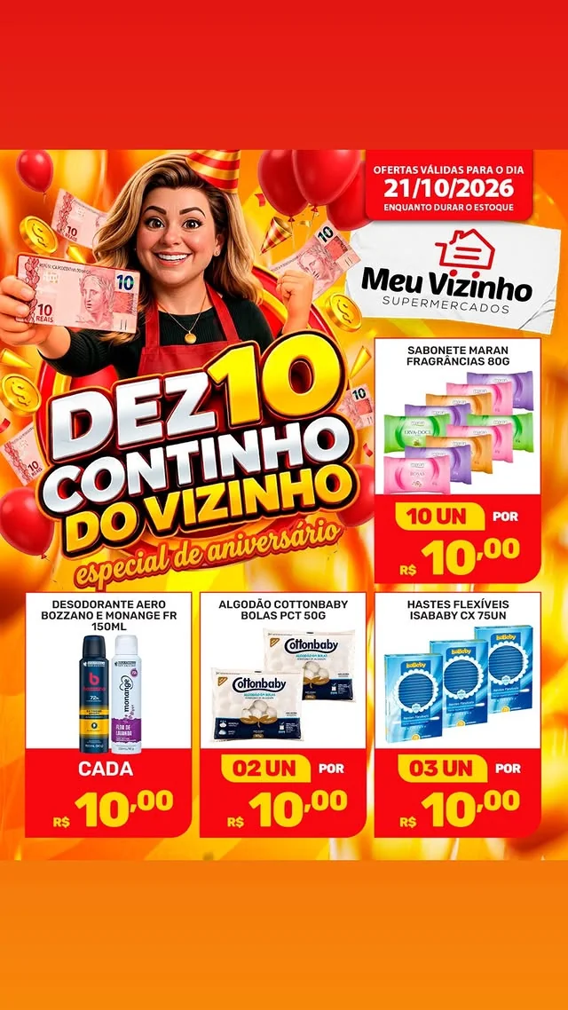 Encarte Supermercados Meu Vizinho