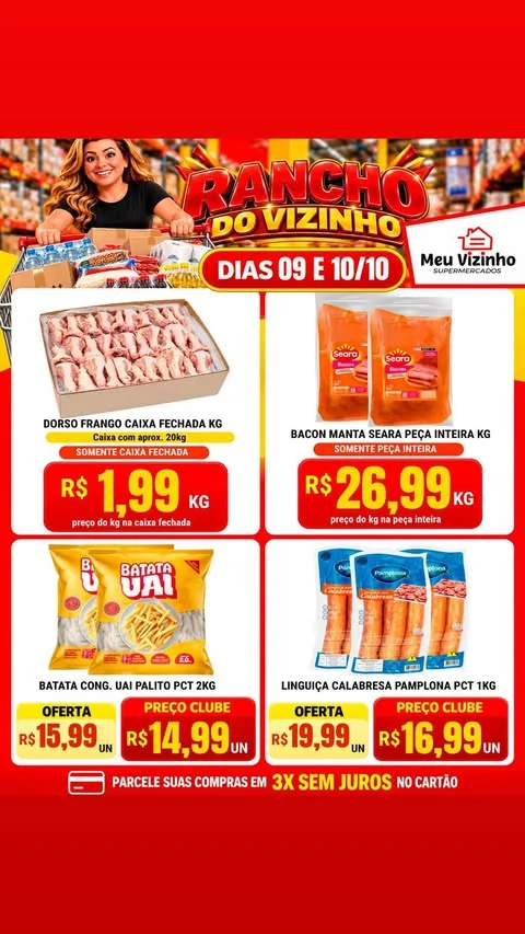 Encarte Supermercados Meu Vizinho