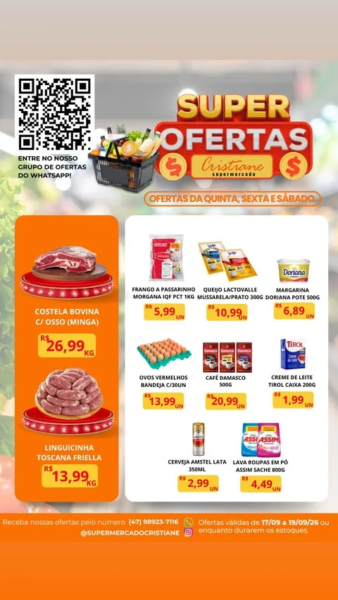 Encarte Supermercado Cristiane