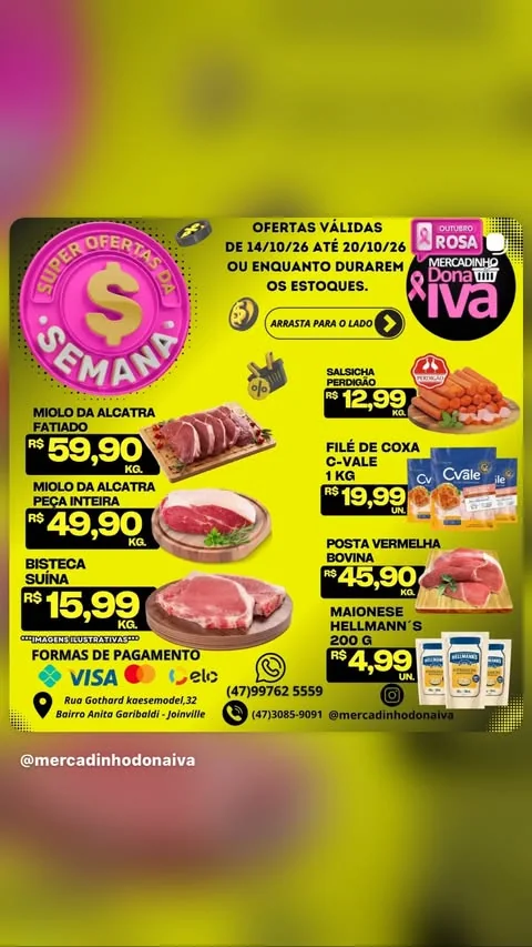 Encarte Mercadinho Dona Iva