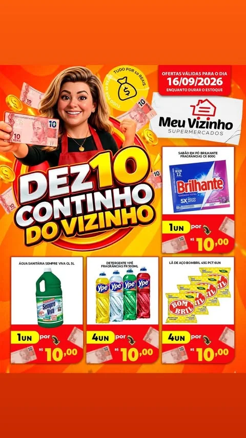 Encarte Supermercados Meu Vizinho