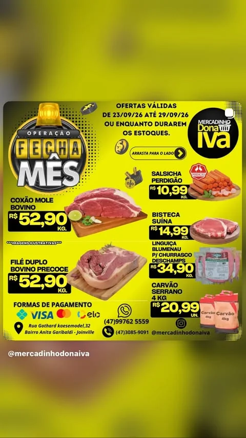 Encarte Mercadinho Dona Iva