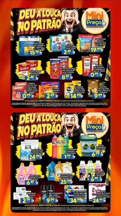 Encarte Mini Preço Supermercados
