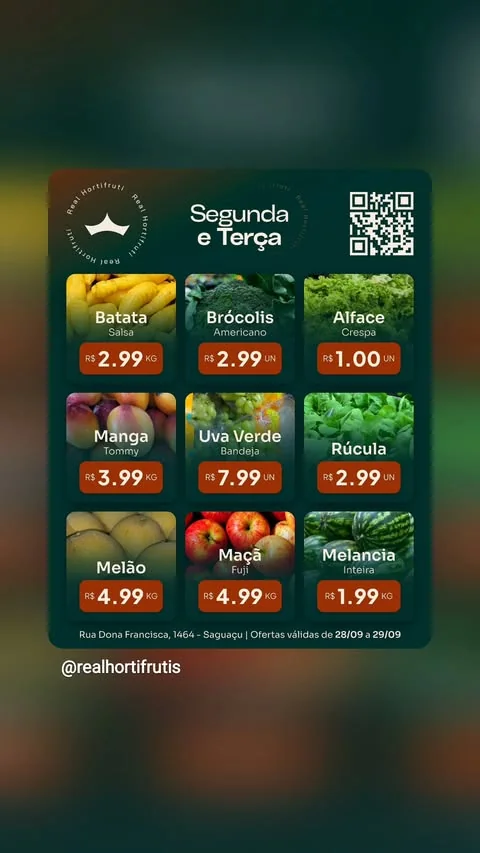 Encarte Real Hortifruti