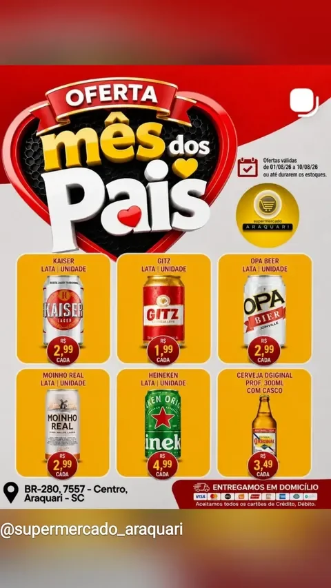 Encarte Supermercado Araquari
