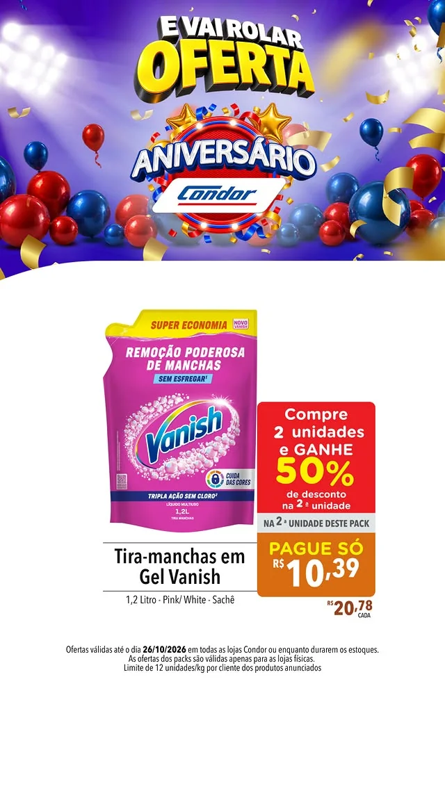 Encarte Rede Condor