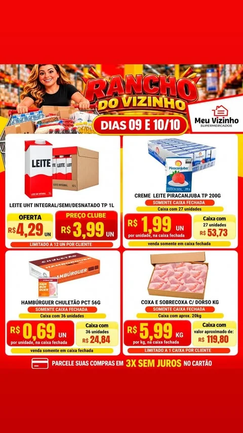 Encarte Supermercados Meu Vizinho