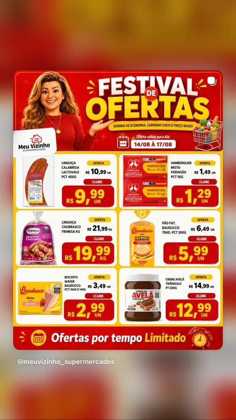 Encarte Supermercados Meu Vizinho