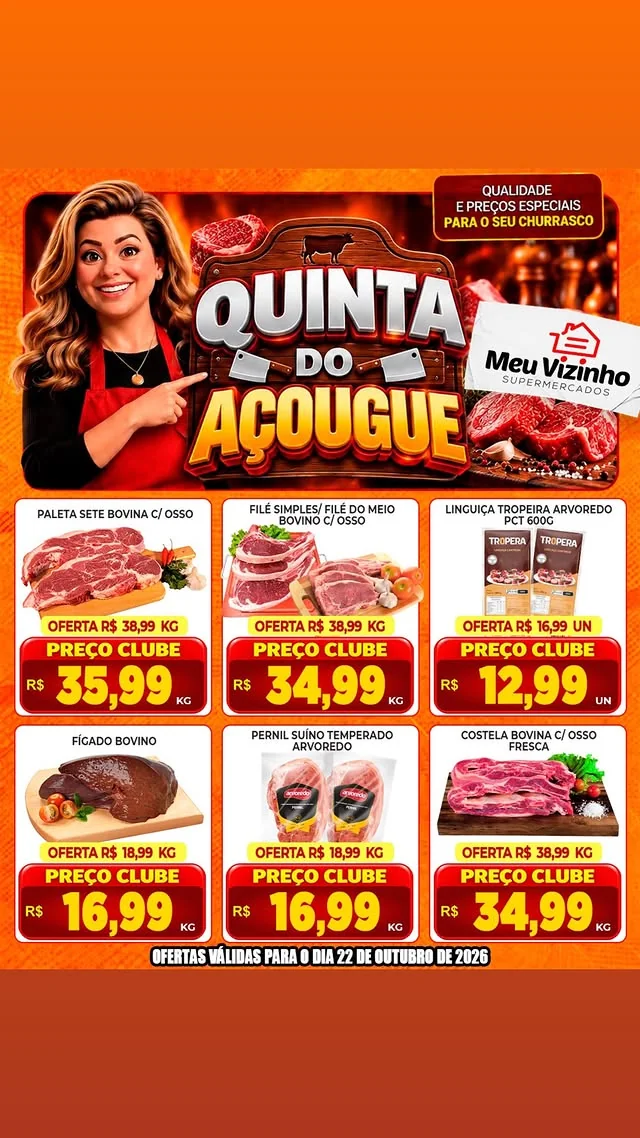 Encarte Supermercados Meu Vizinho